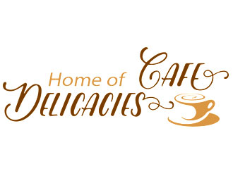 鐘炬的Home of Delicacies Cafelogo設計