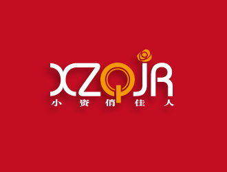 陳智江的小資俏佳人護膚品標志設計logo設計