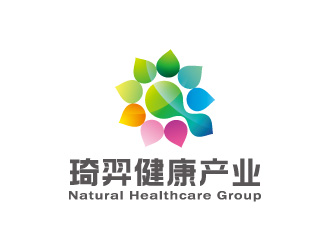 周金進(jìn)的陜西琦羿健康產(chǎn)業(yè)有限公司/Shaanxi Natural Healthcare Group Co.,logo設(shè)計