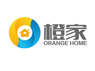 潘樂的橙家 Orange Homelogo設(shè)計(jì)