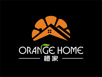 安冬的橙家 Orange Homelogo設(shè)計(jì)