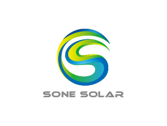 黃安悅的sone solar太陽能LED燈商標設計logo設計