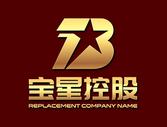 鐘炬的寶星控股有限公司logo設(shè)計