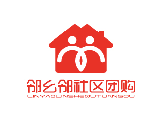 張俊的鄰幺鄰社區(qū)團(tuán)購logo設(shè)計