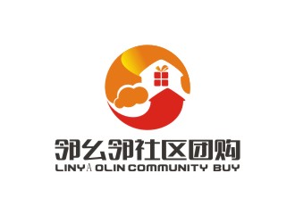 曾翼的鄰幺鄰社區(qū)團(tuán)購logo設(shè)計