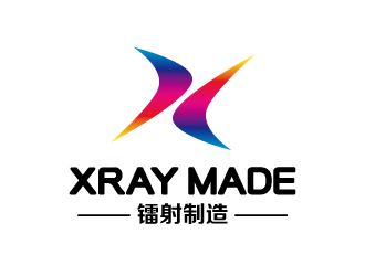 張俊的Xray Made 中文：鐳射制造logo設計