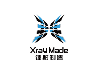 張曉明的Xray Made 中文：鐳射制造logo設(shè)計(jì)