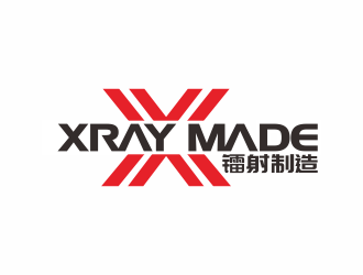 何嘉健的Xray Made 中文：鐳射制造logo設計