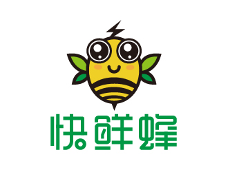 葉美寶的快鮮蜂logo設(shè)計