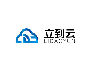 連杰的立到云logo設計