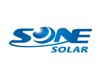 sone solar太陽能LED燈商標(biāo)設(shè)計logo設(shè)計