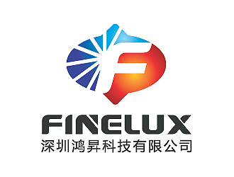 彭波的Finelux Technology Co.,Limited(深圳鴻昇科技有限公司）logo設(shè)計(jì)