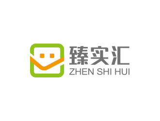 黃安悅的臻實匯logo設(shè)計