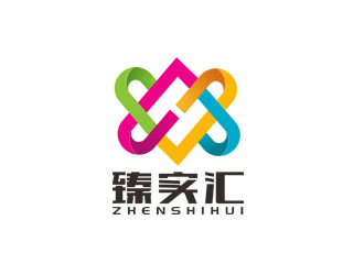 郭慶忠的臻實匯logo設(shè)計