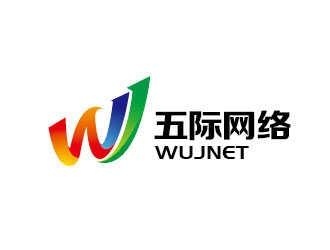 李賀的五際網絡（wujnet）logo設計