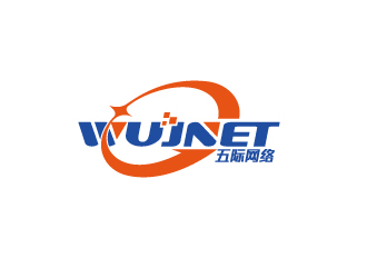 陳智江的五際網絡（wujnet）logo設計