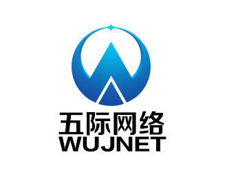 余亮亮的五際網絡（wujnet）logo設計