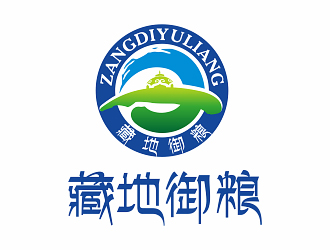 鐘華的藏地御糧logo設計