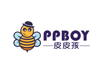 李正東的皮皮孩 ppb0y童鞋童裝商標(biāo)設(shè)計(jì)logo設(shè)計(jì)