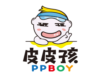 向正軍的皮皮孩 ppb0y童鞋童裝商標設(shè)計logo設(shè)計