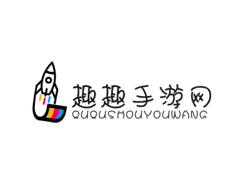 李正東的趣趣手游網(wǎng)logo設計