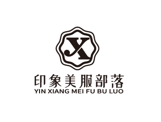 陳智江的印象美服部落logo設計