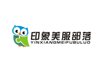 李正東的印象美服部落logo設(shè)計(jì)