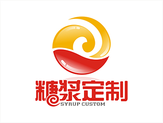 張峰的糖漿定制logo設計