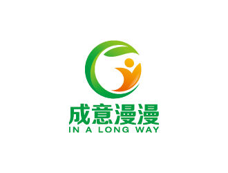 王濤的成意漫漫電商平臺標志設計logo設計