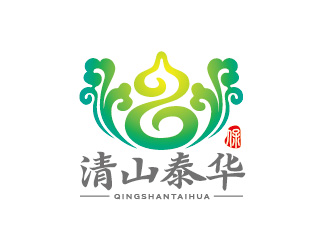 陳曉濱的清山泰華生物科技有限公司logo設(shè)計