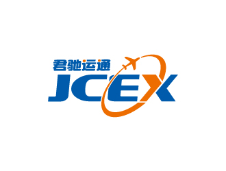 楊勇的君馳運通（英文：JCEX）logo設(shè)計