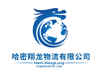 李杰的哈密翔龍物流有限公司logo設計