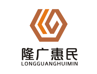 李杰的隆廣惠民logo設(shè)計