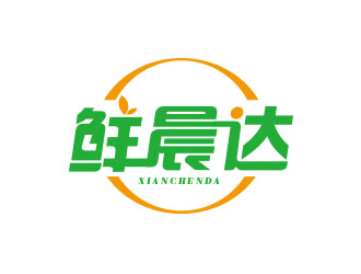 朱紅娟的鮮晨達(dá)logo設(shè)計