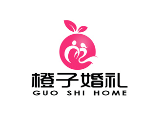 朱兵的橙子婚禮logo設(shè)計(jì)