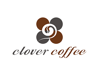 趙錫濤的clover coffeelogo設(shè)計