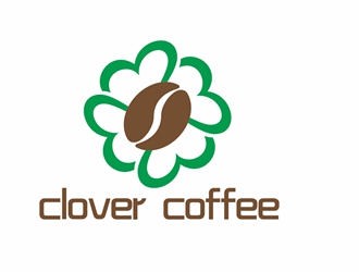 唐國強(qiáng)的clover coffeelogo設(shè)計(jì)