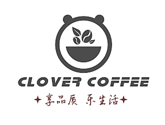 安齊明的clover coffeelogo設(shè)計