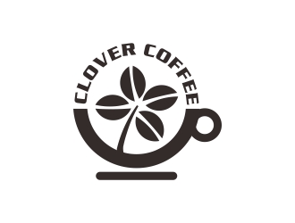 劉小勇的clover coffeelogo設(shè)計(jì)