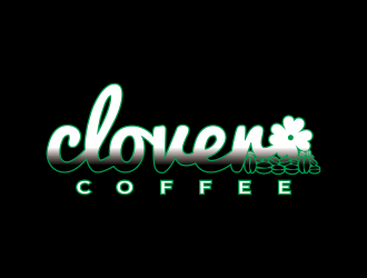 林思源的clover coffeelogo設(shè)計