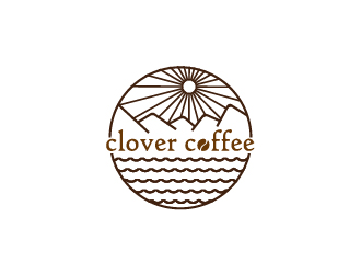 劉雙的clover coffeelogo設(shè)計(jì)