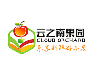 安齊明的云之南果園CLOUD ORCHARDlogo設計