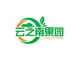 何嘉健的云之南果園CLOUD ORCHARDlogo設計