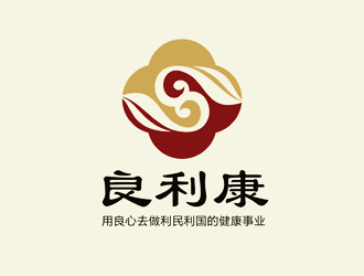 譚家強的良利康logo設(shè)計