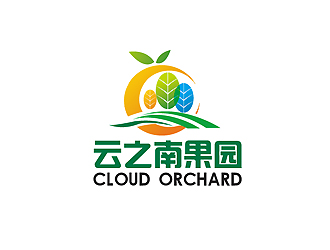 秦曉東的云之南果園CLOUD ORCHARDlogo設計