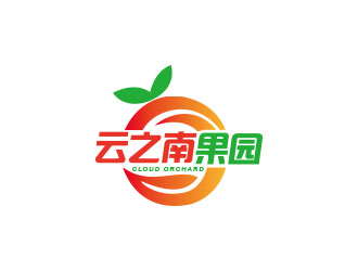 朱紅娟的云之南果園CLOUD ORCHARDlogo設(shè)計(jì)