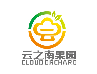 趙鵬的云之南果園CLOUD ORCHARDlogo設計