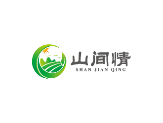 王濤的山間情  農(nóng)副特產(chǎn)logo設(shè)計(jì)