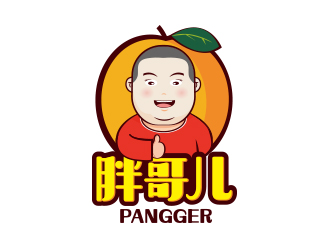 勇炎的胖哥兒人物卡通logo設(shè)計logo設(shè)計