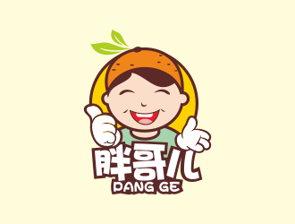 何嘉健的胖哥兒人物卡通logo設(shè)計(jì)logo設(shè)計(jì)